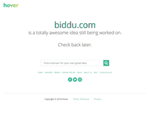 Tablet Screenshot of biddu.com